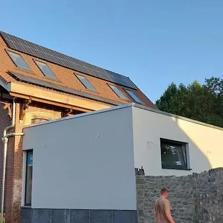 Chalet Charming Chalet In Roisin, 400 M² With Terrace Meaurain