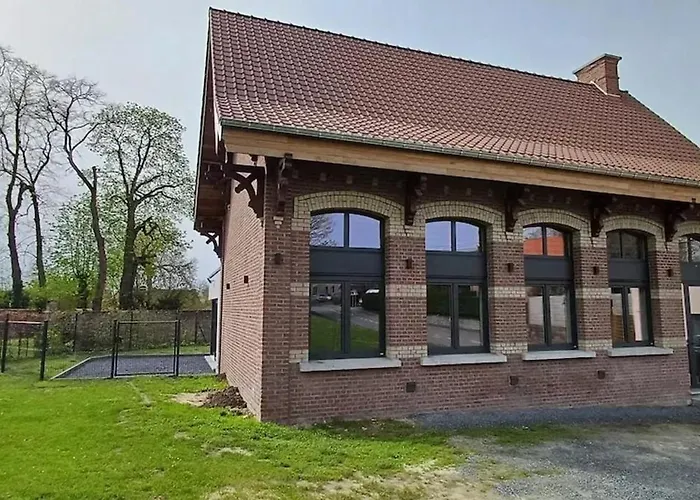 Chalet Charming In Roisin, 400 M² With Terrace Meaurain