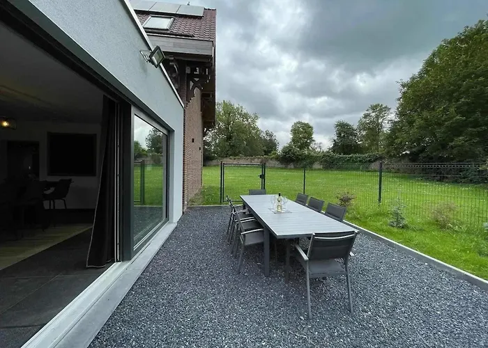 Chalet Charming In Roisin, 400 M² With Terrace Meaurain